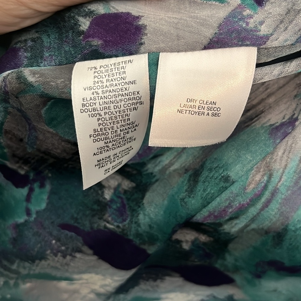 Anne Klein Black Blazer Jacket - Picture 11 of 11